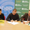 El Ayuntamiento y Caixa Popular firman convenio para favorecer el autoempleo y emprendedores.