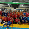 La Escuela de Futbol Sala de l’Olleria, visita al CFS Bisontes de Castellón