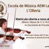 Matrícula oberta a nous alumnes a l’Escola de Música de AEM La Nova