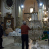 Restauració de la lampara Isabelina de Sta.Mª Magdalena