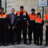 a Policia Local de L’Olleria impartix  classes als voluntaris de Protecció Civil