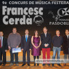 Brisas del Cerrón  gana el IX Concurso de Música Festera Francesc Cerdá