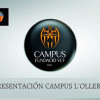 Presentació Campus Fundació València CF.