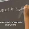 Comienza el curso escolar en L’Olleria con menos niños matriculados