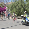 Alumnos de primaria, aprenden normas de circulación en su bicicletas