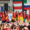Nayara Esparza Cerdá,  Paula Martí y Alba Martí participan en el campeonato del mundo de Fit Kid
