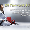 Viernes 23, exhibición fin de curso escuela de Taekwondo.