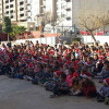 Els xiquets i xiquetes de l’escola Isabel La Catòlica celebren el Nadal