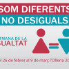 Programa de actos «Setmana de la Igualtat»