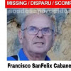 Francisco Sanfélix, de 75 años, fue visto por última vez en Nochebuena