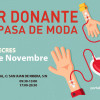 Miercoles 15 de Noviembre, donación de sangre