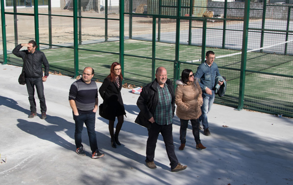 Mª Josep Amigó visita les inversions de la Diputació de Valè